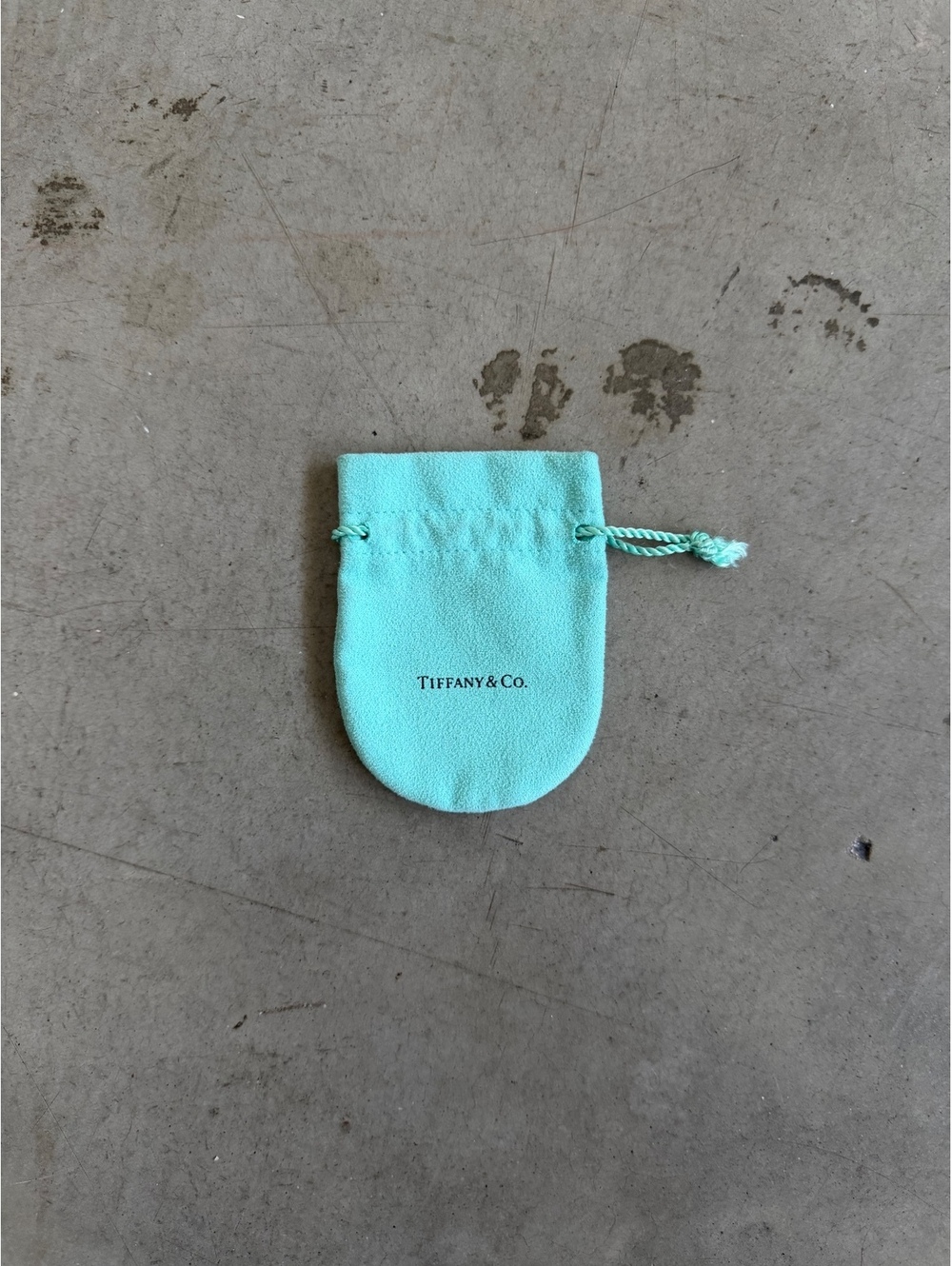 Tiffany & Co. / Jewelry Drawstring Pouch / Tiffany Blue